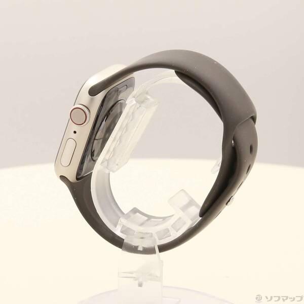 〔中古〕Apple(アップル) Apple Watch Series 9 GPS + Cellular 41mm スターライトアルミニウムケース クレイスポーツバンド〔344-ud〕 |  | 01