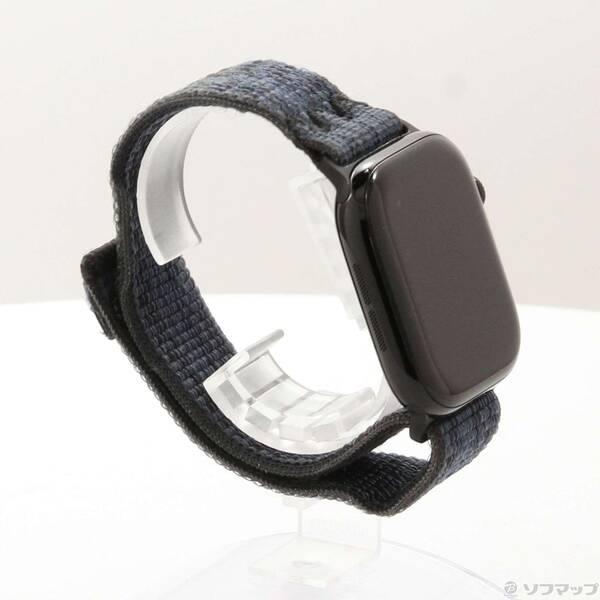 〔中古〕Apple(アップル) Apple Watch Series 10 GPS 46mm ジェットブラックアルミニウムケース ブラック／ブルーNikeスポーツループ〔198-ud〕 |  | 03