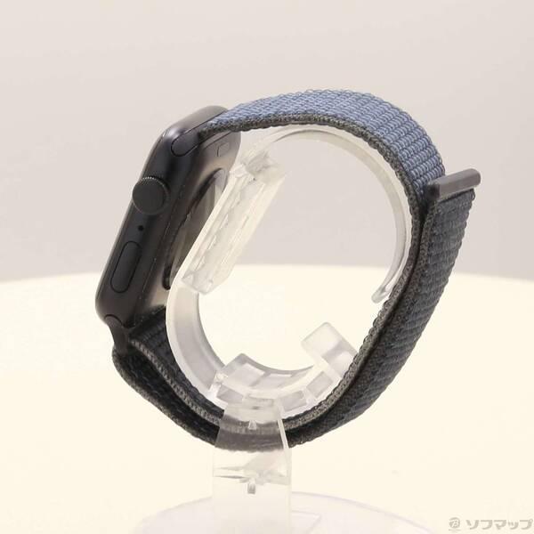 〔中古〕Apple(アップル) Apple Watch SE 第3世代 GPS + Cellular 44mm ミッドナイトアルミニウムケース アンカーブルースポーツループ〔297-ud〕 |  | 01