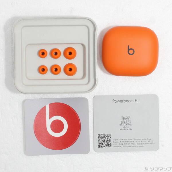 〔中古〕Beats by Dr. Dre Powerbeats Fit ME2M4PA／A スパークオレンジ〔377-ud〕 |  | 04