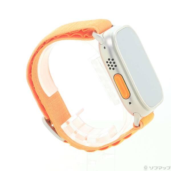 〔中古〕Apple(アップル) Apple Watch Ultra GPS + Cellular 49mm チタニウムケース オレンジアルパインループ〔377-ud〕 |  | 03