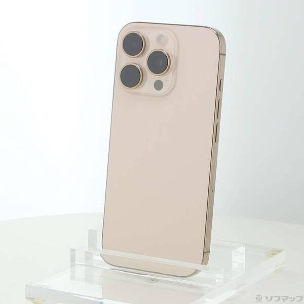 〔中古〕Apple(アップル) iPhone16 Pro 128GB デザートチタニウム MYMX3J／A SIMフリー〔344-ud〕 | 