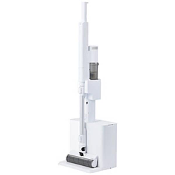 〔中古〕ツインバード 〔展示品〕 ごみすての少ないクリーナー ホワイト TC-E292W ［紙パック式 ／コードレス ／水拭き非対応］〔258-ud〕 | 