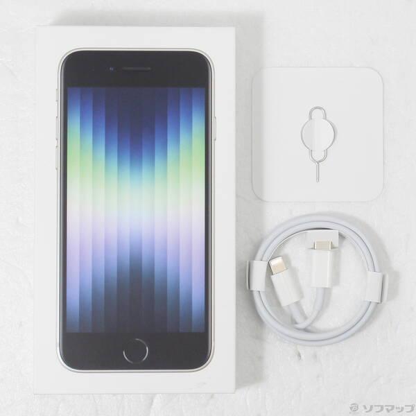 〔中古〕Apple(アップル) iPhone SE 第3世代 64GB スターライト MMYD3J／A SIMフリー〔368-ud〕 |  | 04