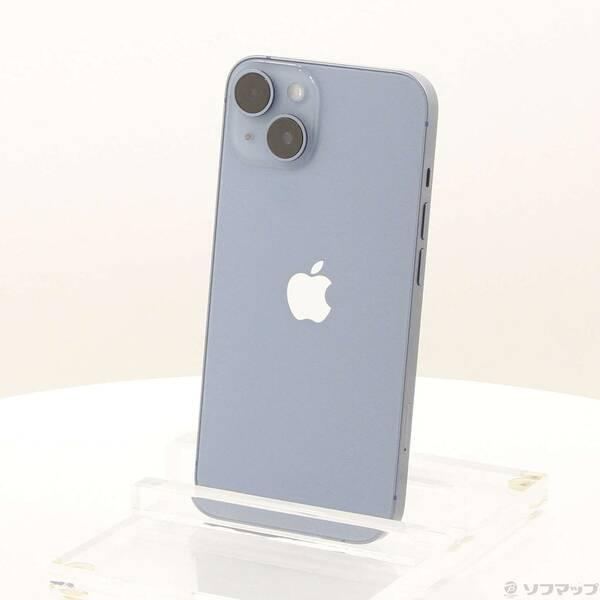 〔中古〕Apple(アップル) iPhone14 128GB ブルー MPVJ3J／A SIMフリー〔198-ud〕 | 