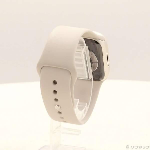 〔中古〕Apple(アップル) Apple Watch Series 7 GPS + Cellular 41mm スターライトアルミニウムケース スターライトスポーツバンド〔262-ud〕 |  | 02