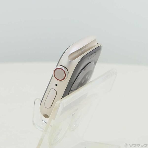 〔中古〕Apple(アップル) Apple Watch Series 8 GPS + Cellular 41mm スターライトアルミニウムケース バンド無し〔262-ud〕 |  | 01
