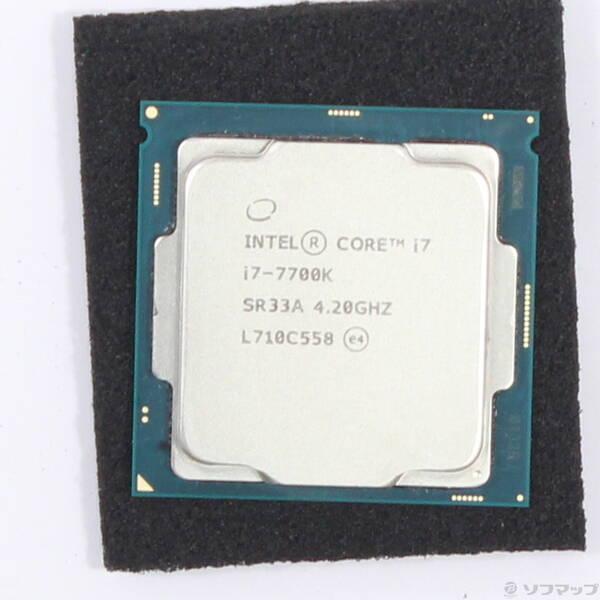 〔中古〕intel(インテル) Core i7 7700K 〔4.2GHz／LGA 1151〕〔344-ud〕 | 