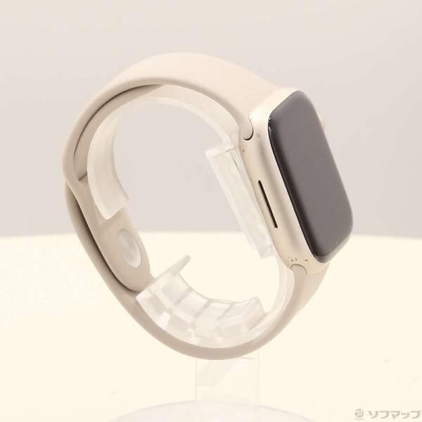 〔中古〕Apple(アップル) Apple Watch Series 7 GPS 41mm スターライトアルミニウムケース スターライトスポーツバンド〔344-ud〕 |  | 03