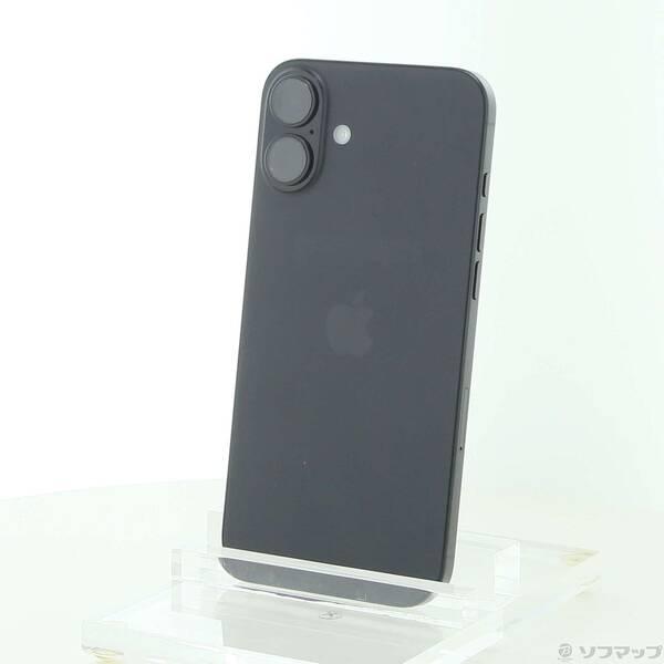 〔中古〕Apple(アップル) iPhone16 Plus 256GB ブラック MXVG3J／A SIMフリー〔276-ud〕 | 