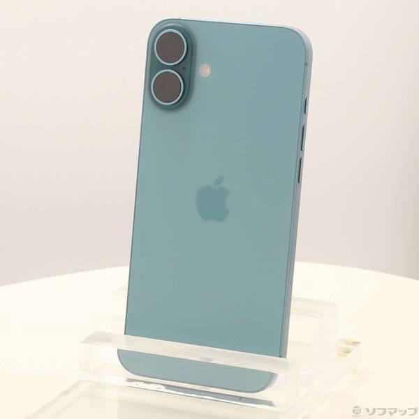 〔中古〕Apple(アップル) iPhone16 Plus 128GB ティール MXVF3J／A SIMフリー〔276-ud〕 | 