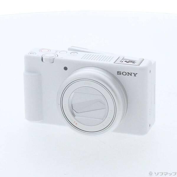 〔中古〕SONY(ソニー) VLOGCAM ZV-1 II シューティンググリップキット ホワイト ZV-1M2G (W)〔269-ud〕 | 