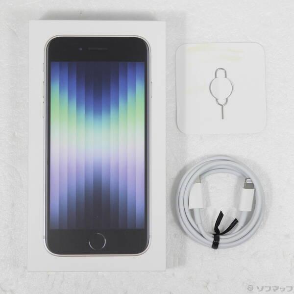 〔中古〕Apple(アップル) iPhone SE 第3世代 64GB スターライト MMYD3J／A SIMフリー〔344-ud〕 |  | 04