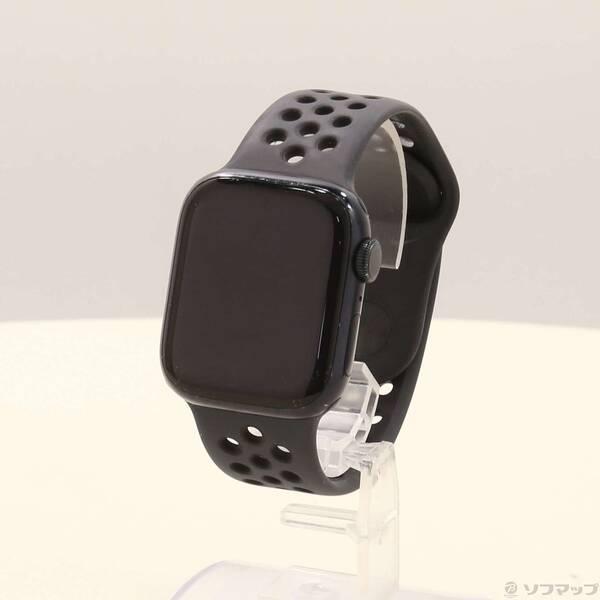 〔中古〕Apple(アップル) Apple Watch Series 7 Nike GPS 41mm ミッドナイトアルミニウムケース アンスラサイト／ブラックNIKEスポーツバンド〔198-ud〕 | 