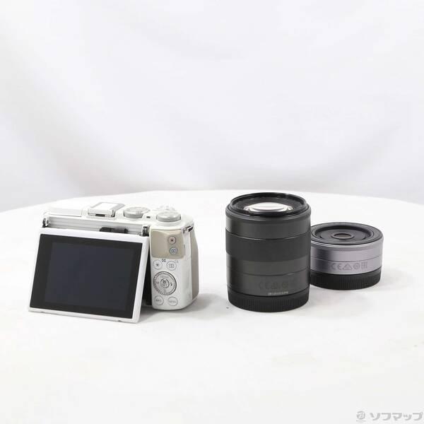 〔中古〕Canon(キヤノン) 期間特価対象品 EOS M3 ダブルレンズキット WH (2420万画素／SDXC／ホワイト)〔198-ud〕 |  | 02