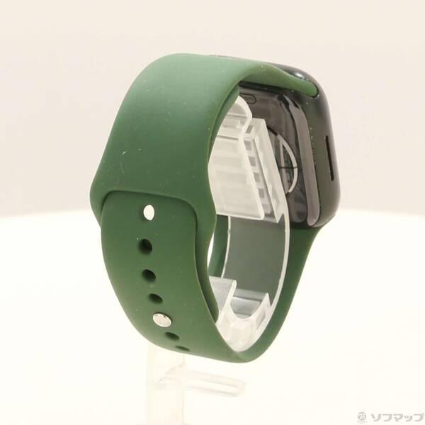 〔中古〕Apple(アップル) Apple Watch Series 7 GPS 41mm グリーンアルミニウムケース クローバースポーツバンド〔198-ud〕 |  | 02