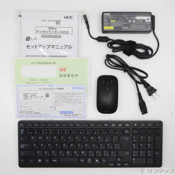 〔中古〕NEC(エヌイーシー) 〔展示品〕 LAVIE A27 PC-A2795JAB ファインブラック〔262-ud〕 |  | 04
