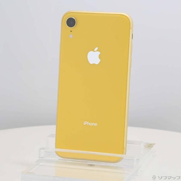 〔中古〕Apple(アップル) iPhoneXR 64GB イエロー MT082J／A SIMフリー〔196-ud〕 | 