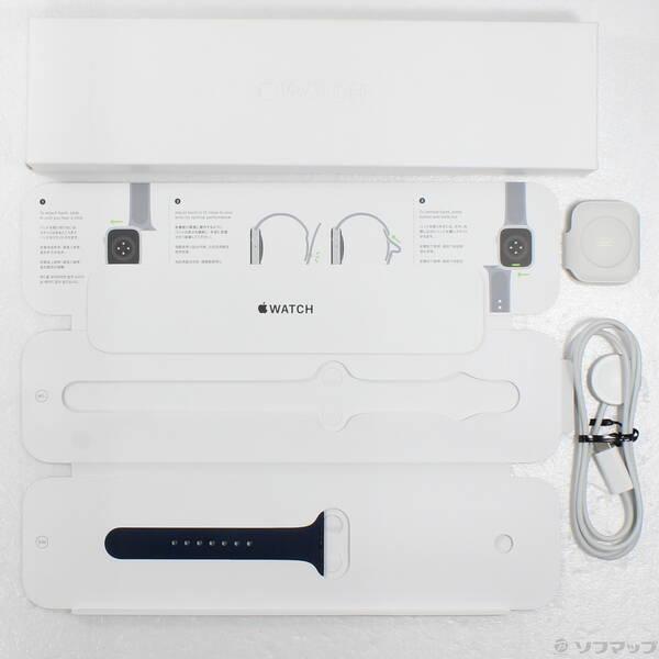 〔中古〕Apple(アップル) Apple Watch Series 7 GPS + Cellular 45mm グラファイトステンレススチールケース アビスブルースポーツバンド〔198-ud〕 |  | 04