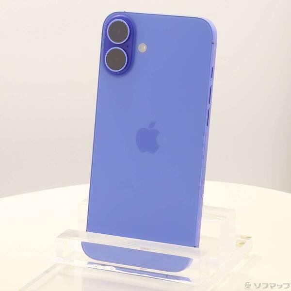 〔中古〕Apple(アップル) iPhone16 Plus 256GB ウルトラマリン MXVK3J／A SIMフリー〔352-ud〕 | 