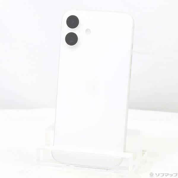 〔中古〕Apple(アップル) iPhone16 Plus 256GB ホワイト MXVH3J／A SIMフリー〔269-ud〕 | 