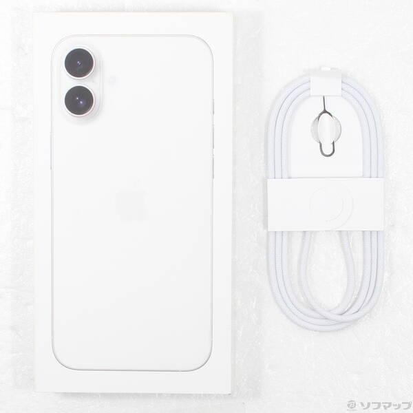 〔中古〕Apple(アップル) iPhone16 Plus 256GB ホワイト MXVH3J／A SIMフリー〔269-ud〕 |  | 04