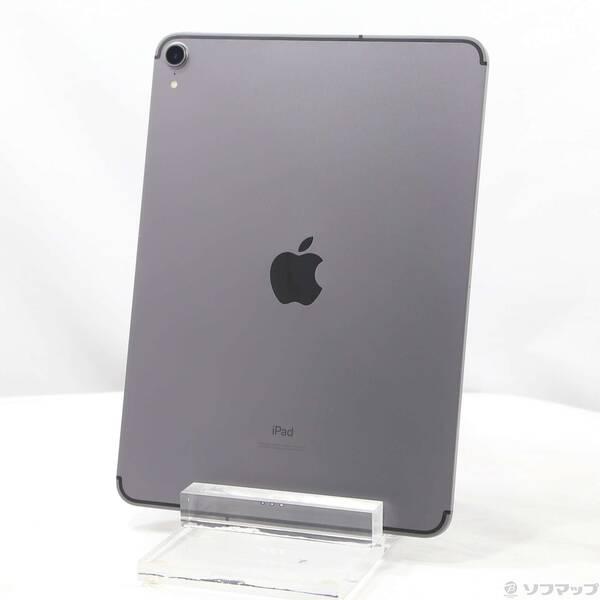 〔中古〕Apple(アップル) iPad Pro 11インチ 64GB スペースグレイ MU0M2J／A SoftBankロック解除SIMフリー〔305-ud〕 | 