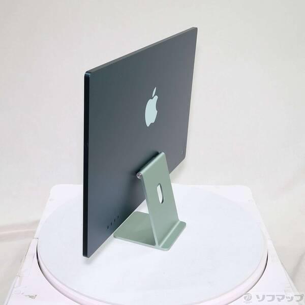 〔中古〕Apple(アップル) iMac 24-inch Mid-2021 MGPJ3J／A Apple M1 8コアCPU_8コアGPU 8GB SSD512GB グリーン 〔12.7 Monterey〕〔198-ud〕 |  | 01