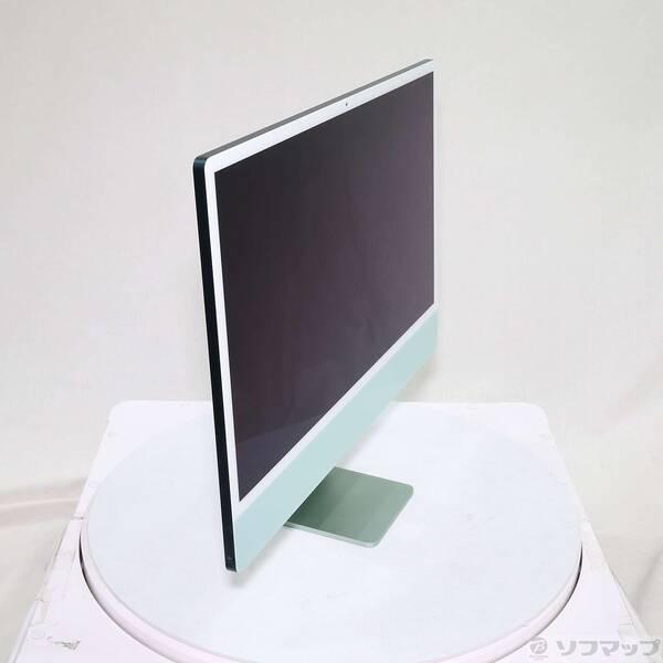 〔中古〕Apple(アップル) iMac 24-inch Mid-2021 MGPJ3J／A Apple M1 8コアCPU_8コアGPU 8GB SSD512GB グリーン 〔12.7 Monterey〕〔198-ud〕 |  | 03