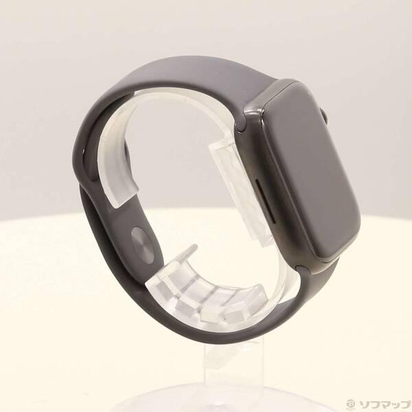 〔中古〕Apple(アップル) Apple Watch Series 7 GPS + Cellular 45mm スペースブラックチタニウムケース ダークグレイスポーツバンド〔344-ud〕 |  | 03