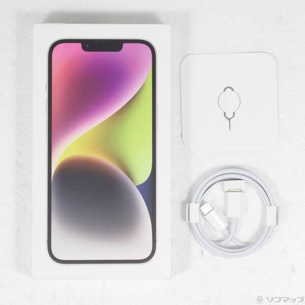 〔中古〕Apple(アップル) iPhone14 256GB スターライト MPW33J／A SIMフリー〔349-ud〕 |  | 04