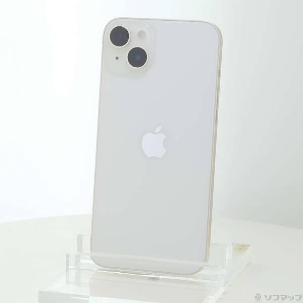 〔中古〕Apple(アップル) iPhone14 Plus 128GB スターライト MQ4D3J／A SIMフリー〔198-ud〕 | 