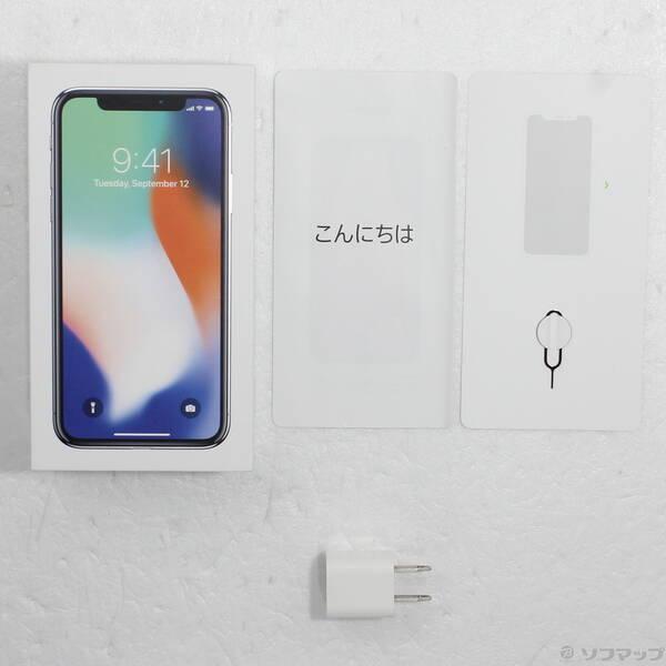 〔中古〕Apple(アップル) iPhoneX 64GB シルバー MQAY2J／A SIMフリー〔269-ud〕 |  | 04