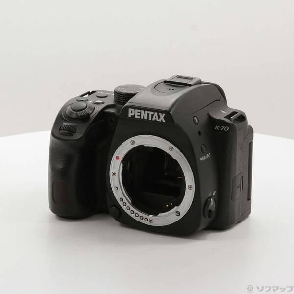 〔中古〕RICOH(リコー) K-70 (ブラック) ボディ (2424万画素／SDXC)〔198-ud〕 | 