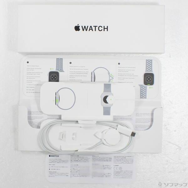 〔中古〕Apple(アップル) Apple Watch SE 第2世代 GPS 44mm ミッドナイトアルミニウムケース ブルーフレイムNikeスポーツバンド〔198-ud〕 |  | 04