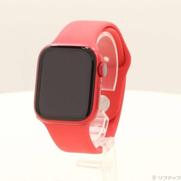 〔中古〕Apple(アップル) Apple Watch Series 8 GPS + Cellular 41mm (PRODUCT)REDアルミニウムケース (PRODUCT)REDスポーツバンド〔198-ud〕 | 