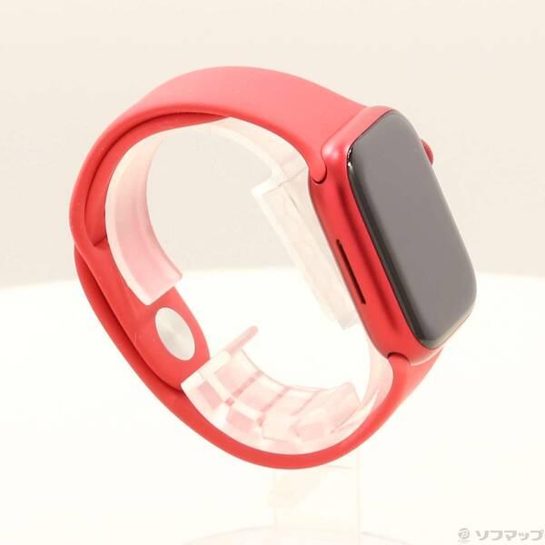 〔中古〕Apple(アップル) Apple Watch Series 8 GPS + Cellular 41mm (PRODUCT)REDアルミニウムケース (PRODUCT)REDスポーツバンド〔198-ud〕 |  | 03