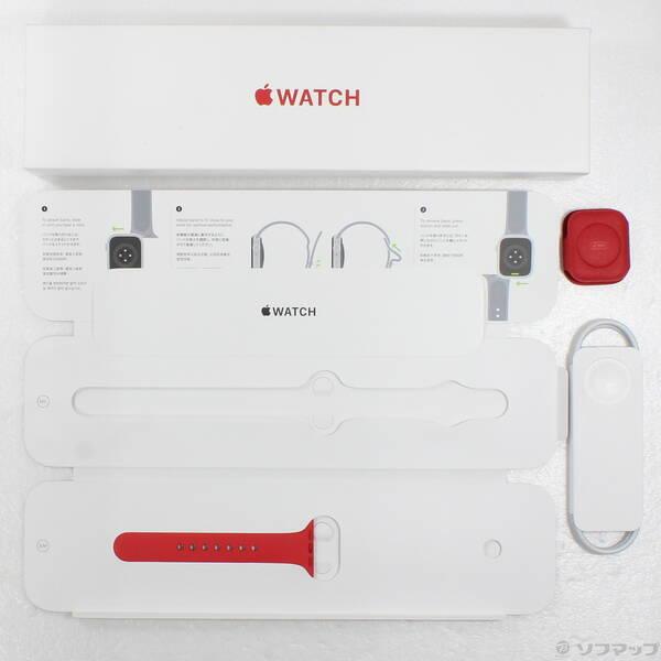 〔中古〕Apple(アップル) Apple Watch Series 8 GPS + Cellular 41mm (PRODUCT)REDアルミニウムケース (PRODUCT)REDスポーツバンド〔198-ud〕 |  | 04