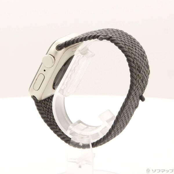 〔中古〕Apple(アップル) Apple Watch SE 第2世代 GPS 40mm スターライトアルミニウムケース ミッドナイトブレイデッドソロループ〔377-ud〕 |  | 01