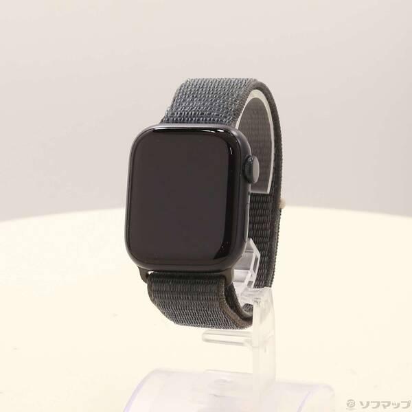 〔中古〕Apple(アップル) Apple Watch Series 9 GPS 41mm ミッドナイトアルミニウムケース ミッドナイトスポーツループ〔344-ud〕 | 