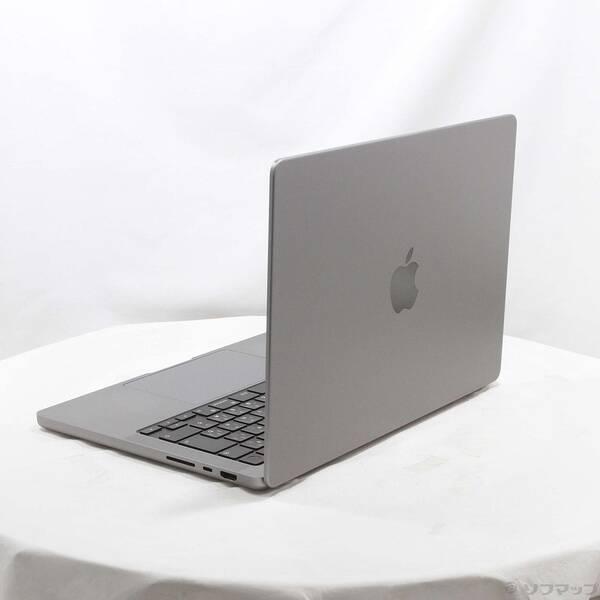 〔中古〕MacBook Pro 14.2-inch Late-2021 MKGP3J／A Apple M1 Pro 8コアCPU_14コアGPU 16GB SSD512GB スペースグレイ 〔15.3 Sequoia〕〔198-ud〕 |  | 01