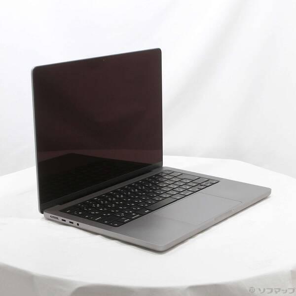 〔中古〕MacBook Pro 14.2-inch Late-2021 MKGP3J／A Apple M1 Pro 8コアCPU_14コアGPU 16GB SSD512GB スペースグレイ 〔15.3 Sequoia〕〔198-ud〕 |  | 03