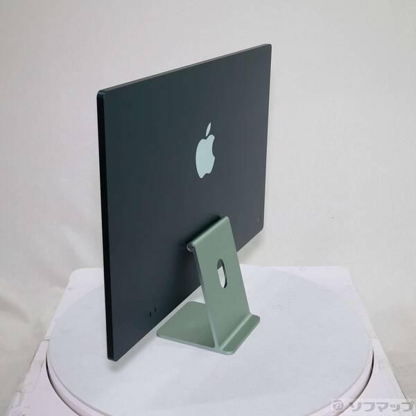 〔中古〕Apple(アップル) iMac 24-inch Mid-2021 MJV83J／A Apple M1 8コアCPU_7コアGPU 8GB SSD512GB グリーン 〔15.7 Sequoia〕〔377-ud〕 |  | 01
