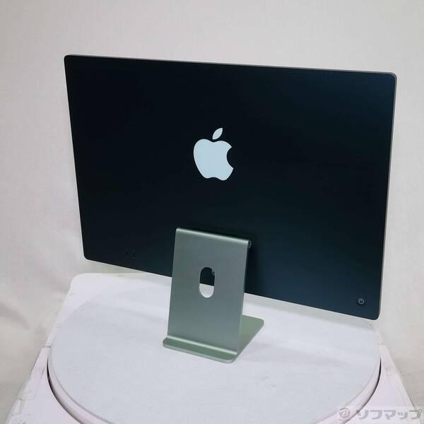 〔中古〕Apple(アップル) iMac 24-inch Mid-2021 MJV83J／A Apple M1 8コアCPU_7コアGPU 8GB SSD512GB グリーン 〔15.7 Sequoia〕〔377-ud〕 |  | 02