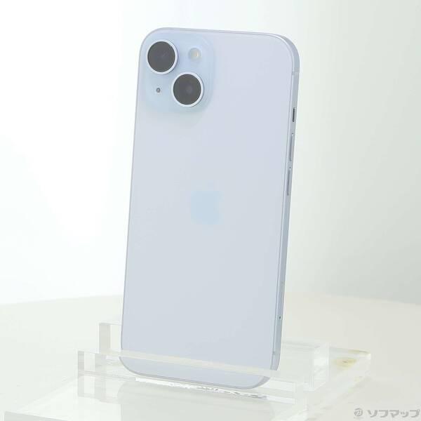 〔中古〕Apple(アップル) iPhone15 256GB ブルー MTMR3J／A SIMフリー〔198-ud〕 | 