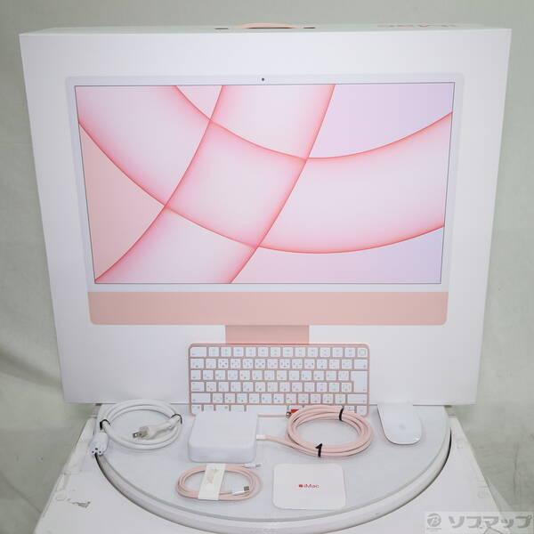 〔中古〕Apple(アップル) iMac 24-inch Mid-2021 MGPN3J／A Apple M1 8コアCPU_8コアGPU 8GB SSD512GB ピンク 〔macOS v15.7.5〕〔377-ud〕 |  | 04