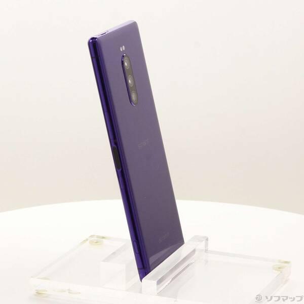 〔中古〕SONY(ソニー) Xperia 1 64GB パープル SO-03L docomoロック解除SIMフリー〔198-ud〕 |  | 03