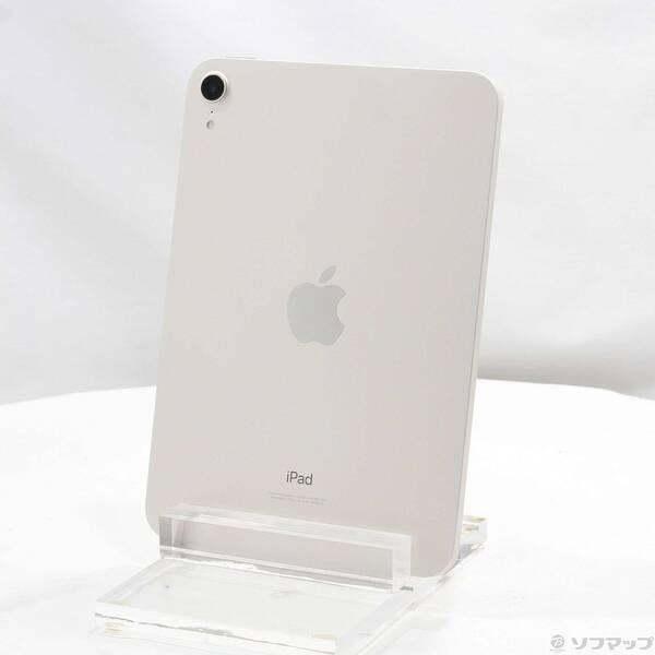 〔中古〕Apple(アップル) iPad mini 第6世代 256GB スターライト MK7V3J／A Wi-Fi〔352-ud〕 | 
