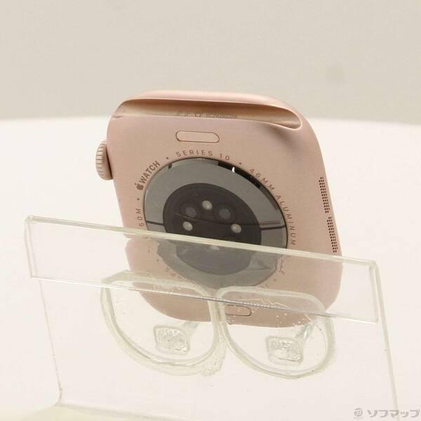 〔中古〕Apple(アップル) 〔展示品〕 Apple Watch Series 10 GPS 46mm ローズゴールドアルミニウムケース バンド無し〔198-ud〕 |  | 02