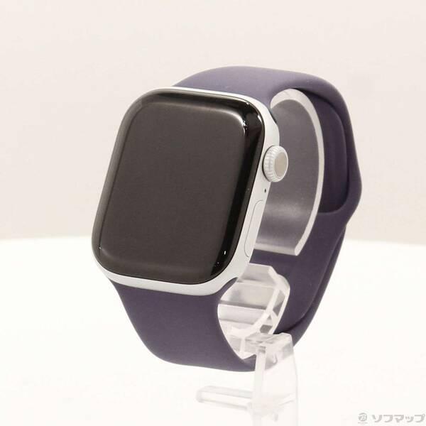 〔中古〕Apple(アップル) 〔展示品〕 Apple Watch Series 11 GPS 42mm シルバーアルミニウムケース パープルフォグスポーツバンド〔198-ud〕 | 